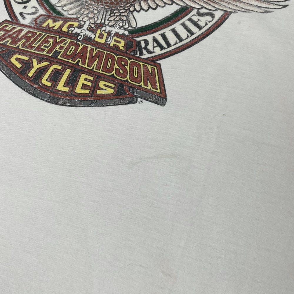 Vintage 1992 Harley-Davidson HOG Rally short sleeve tee shirt - Picture 8 of 14